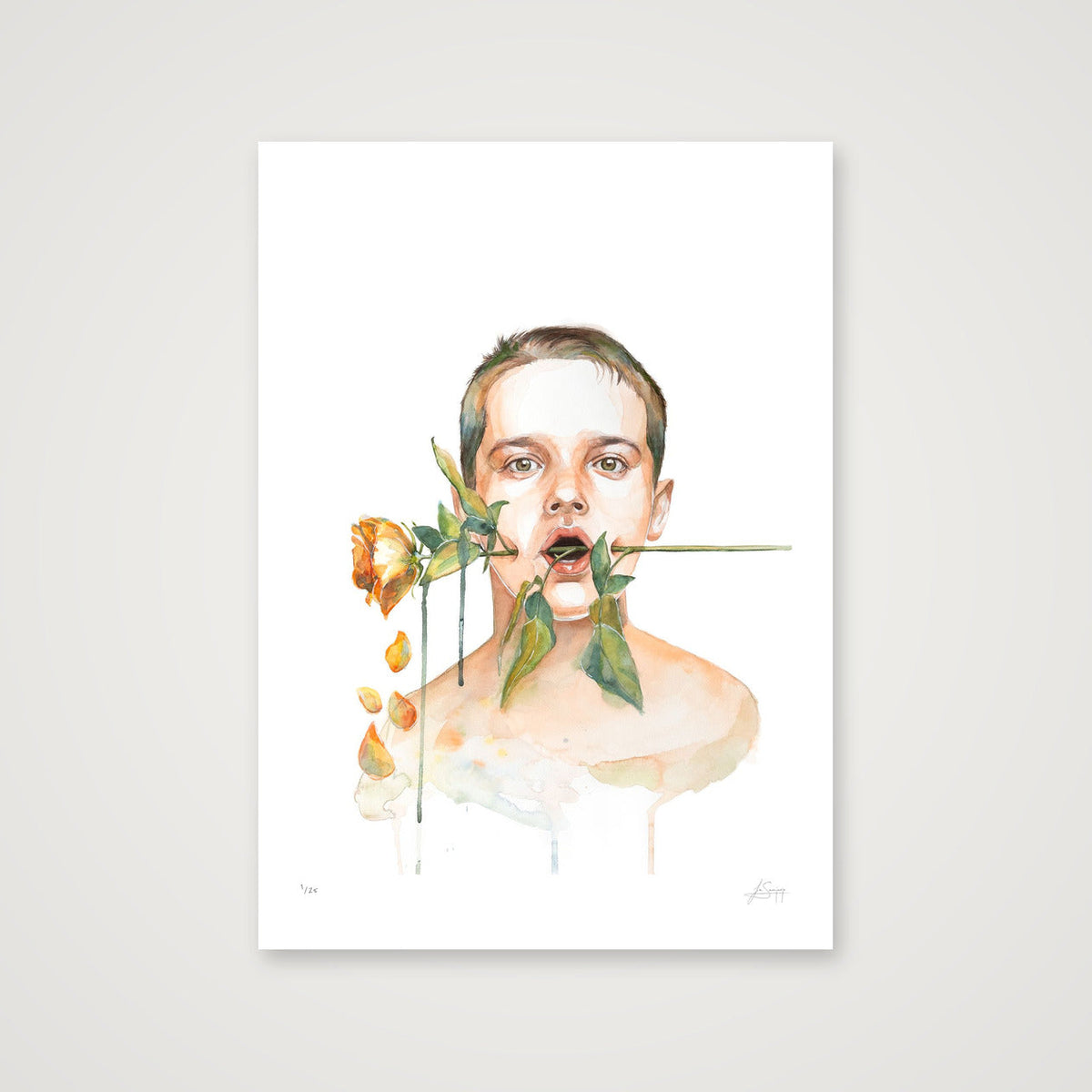 Love hurts — 42×59cm, 17×23" Print only