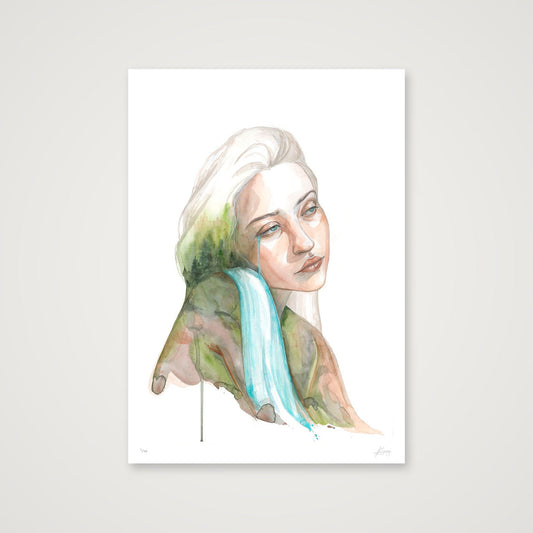 Memorias Líquidas — 59×84cm, 23×33" Print only