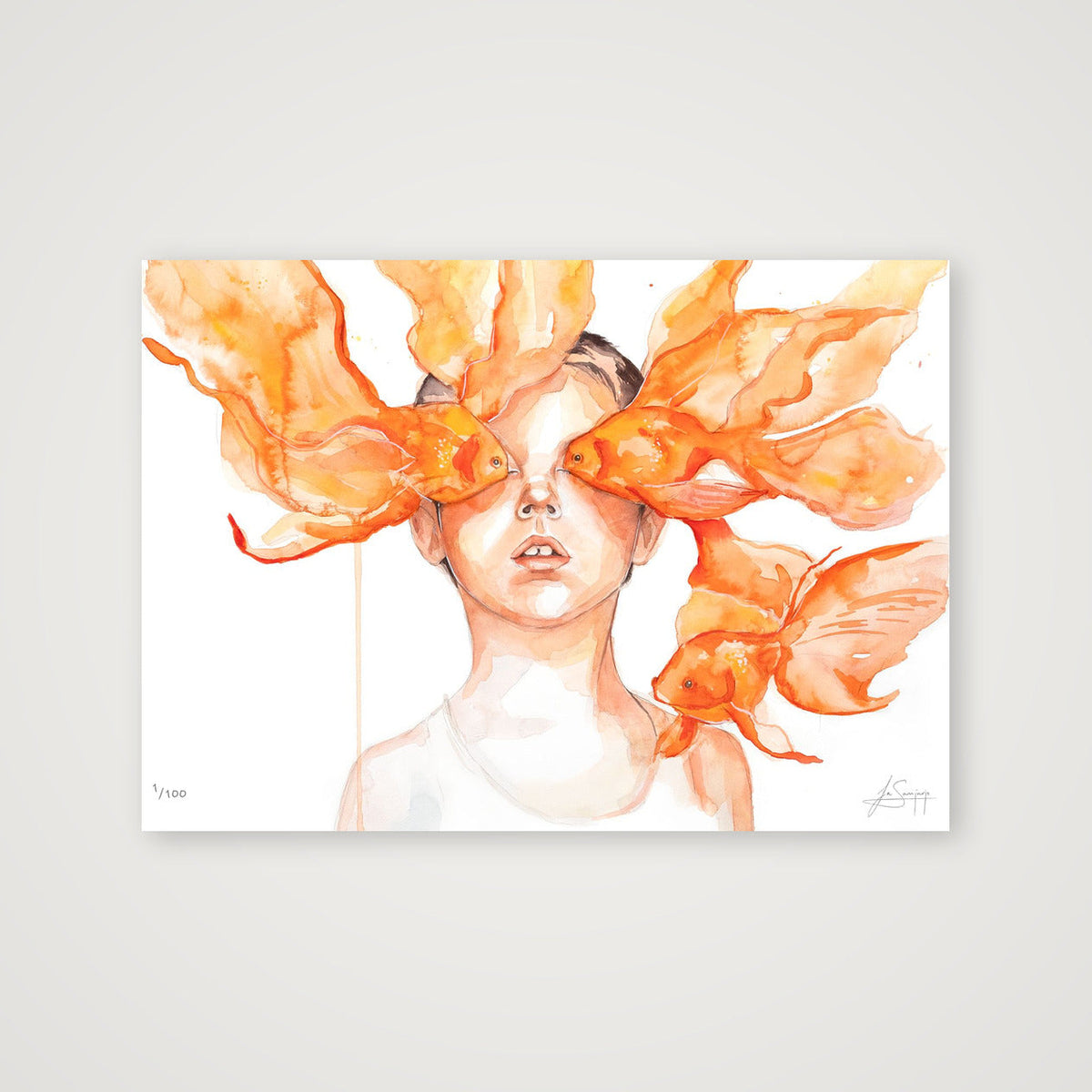 Goggles — A4 (30×21cm, 12×8") Print only