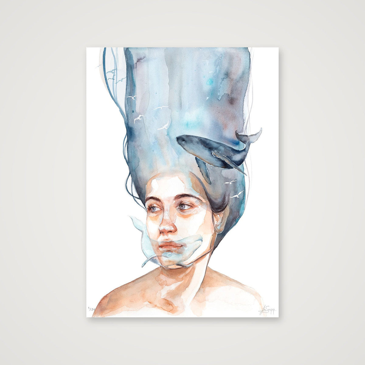 Deep dreams — 42×59cm, 17×23" Print only