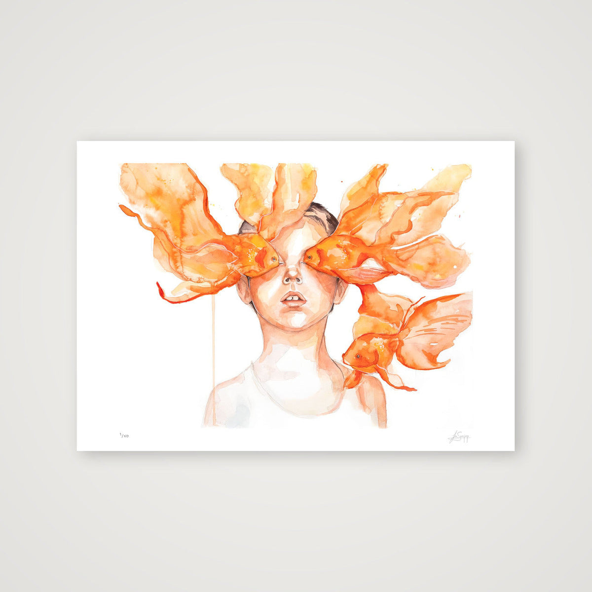Goggles — A4 (30×21cm, 12×8") Print only