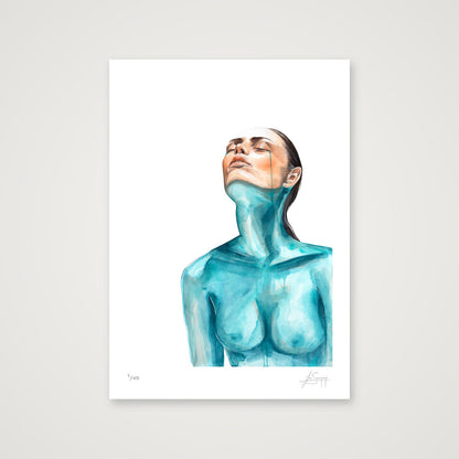 Elemento Agua — A4 (21×30cm, 8×12") Print only