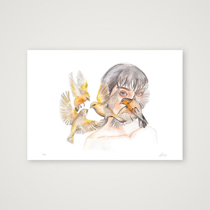 Una danza — A4 (30×21cm, 12×8") Print only