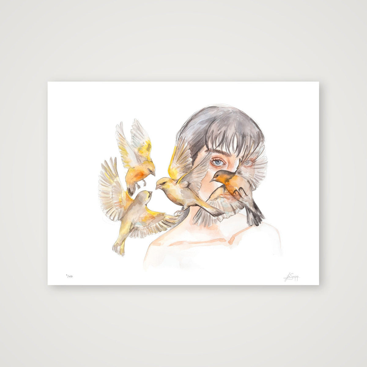 Una danza — 40×30cm, 16×12" Print only