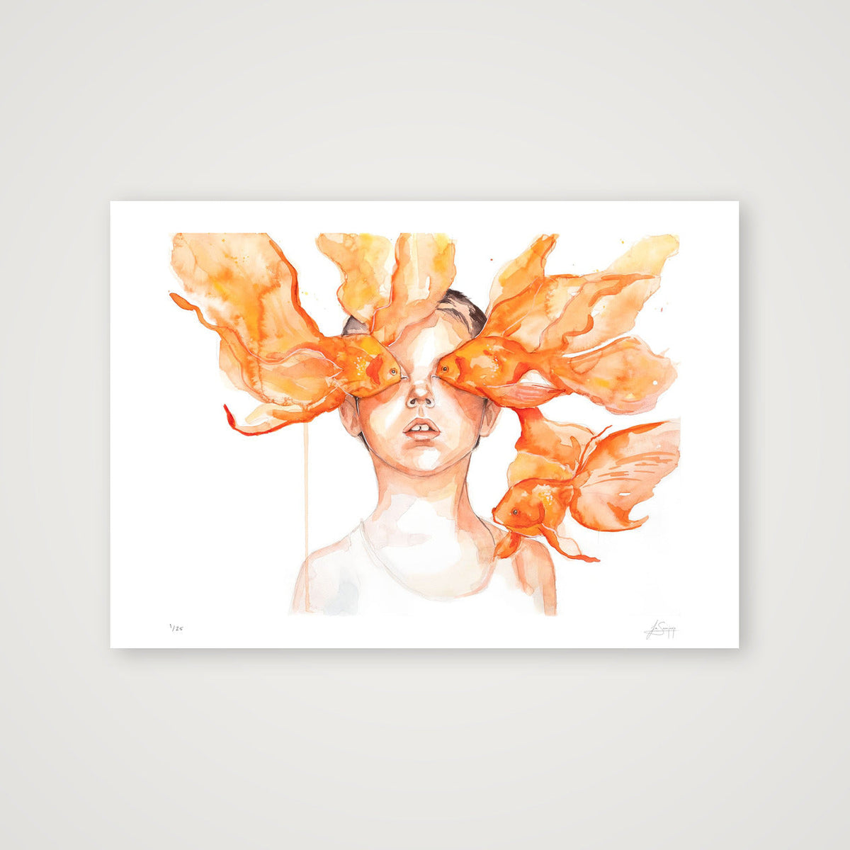 Goggles — 59×42cm, 23×17" Print only