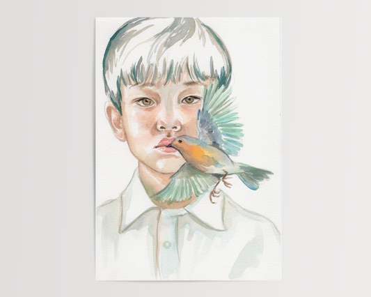 Watercolor class study (2026)