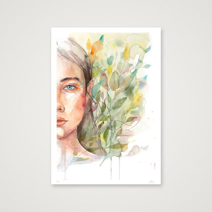 Media naranja — 70×100cm, 28×39" Print only